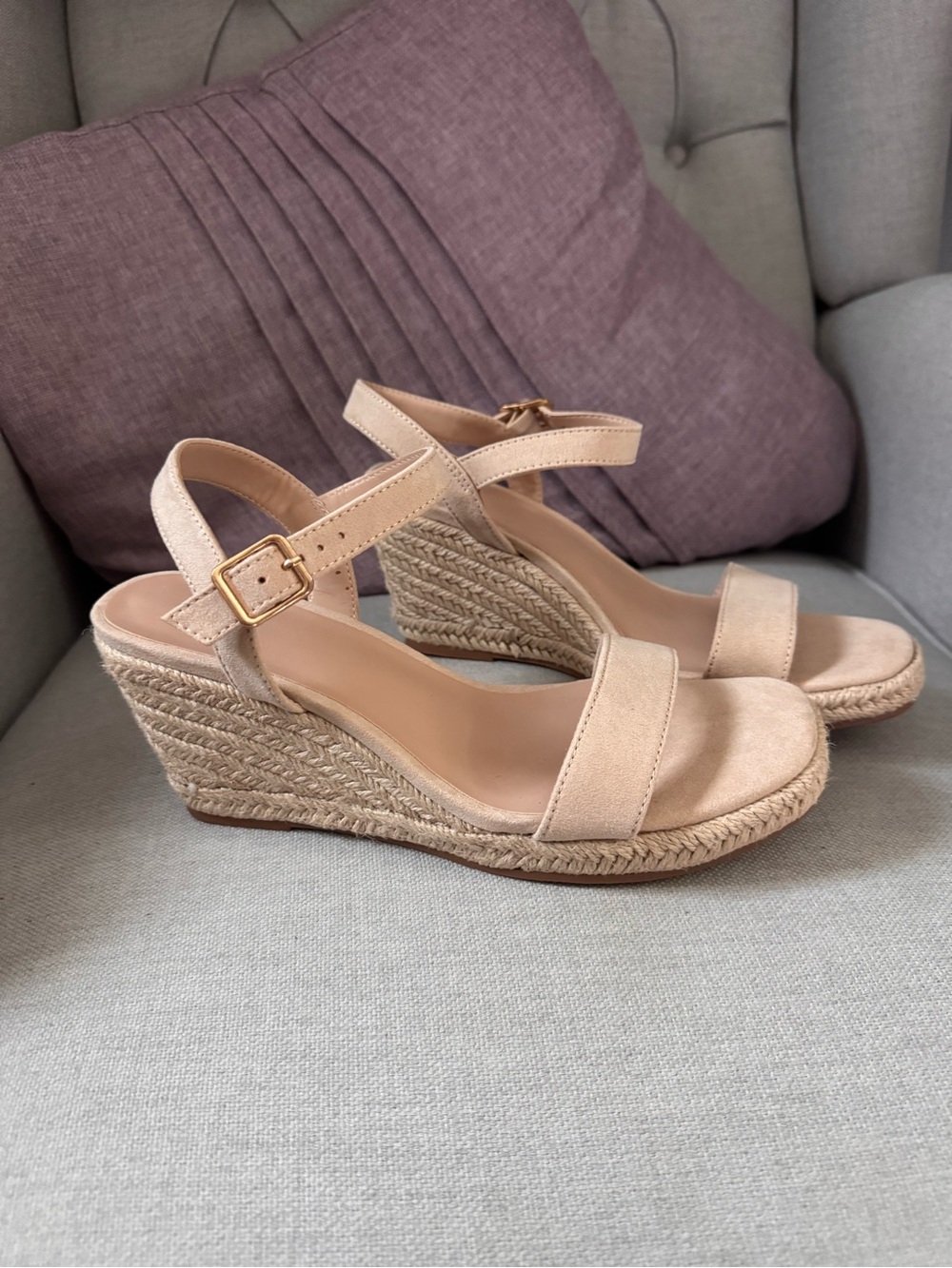 New Women’s Espadrille Wedge Sandals